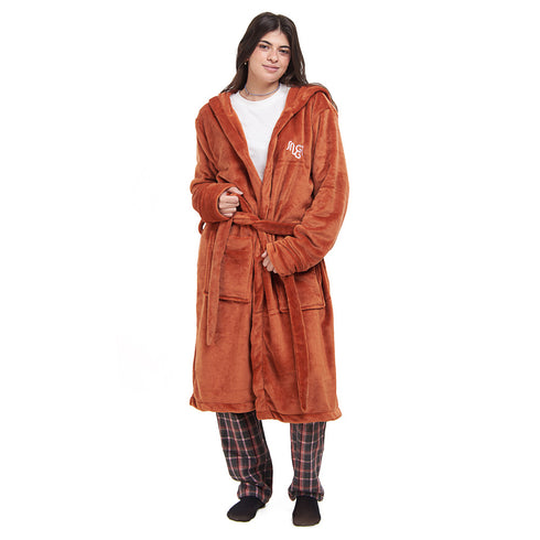 Snuggs Blanket Robe Havane